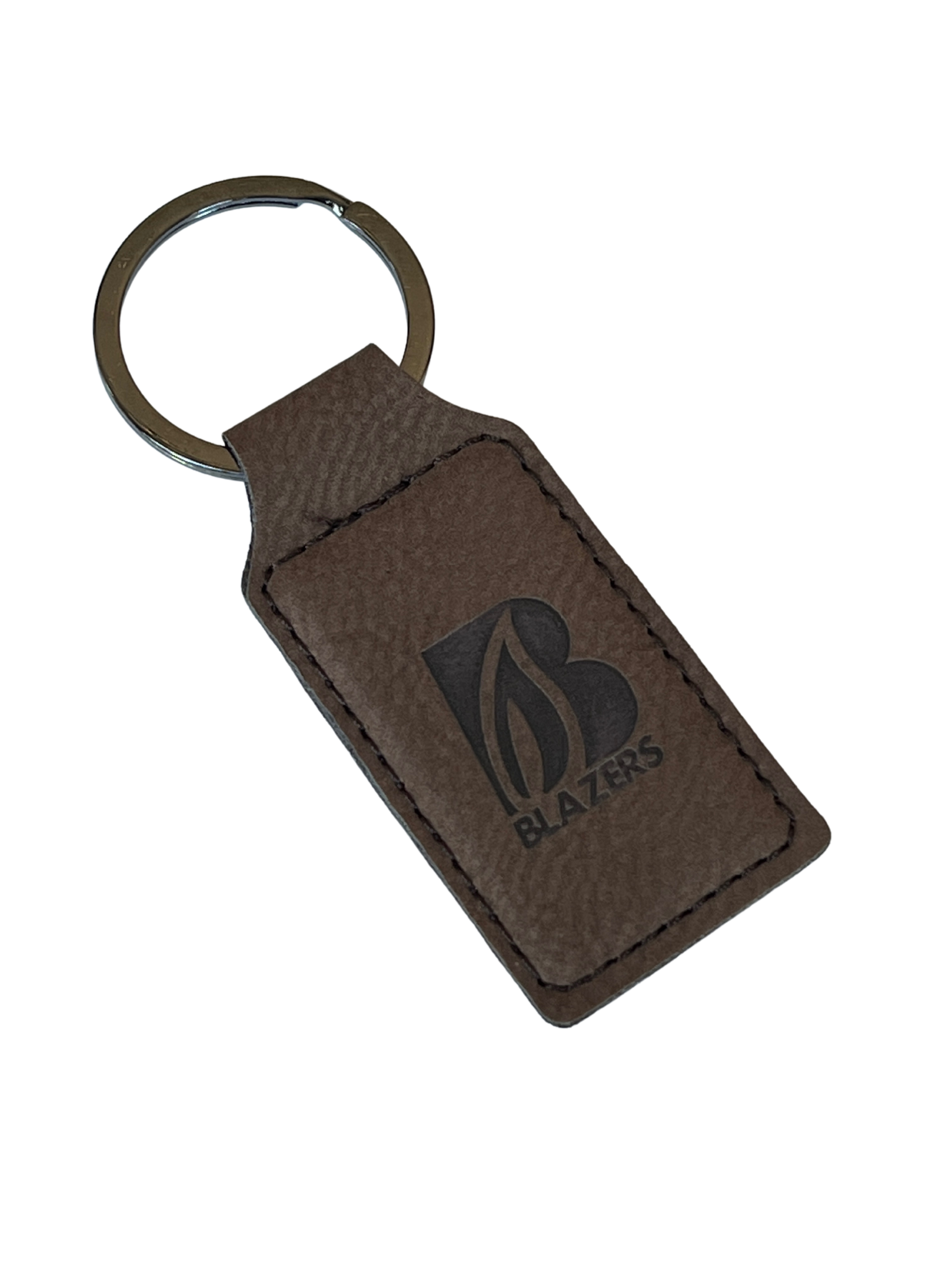 Keychain, Leather Primary or Secondary logo
